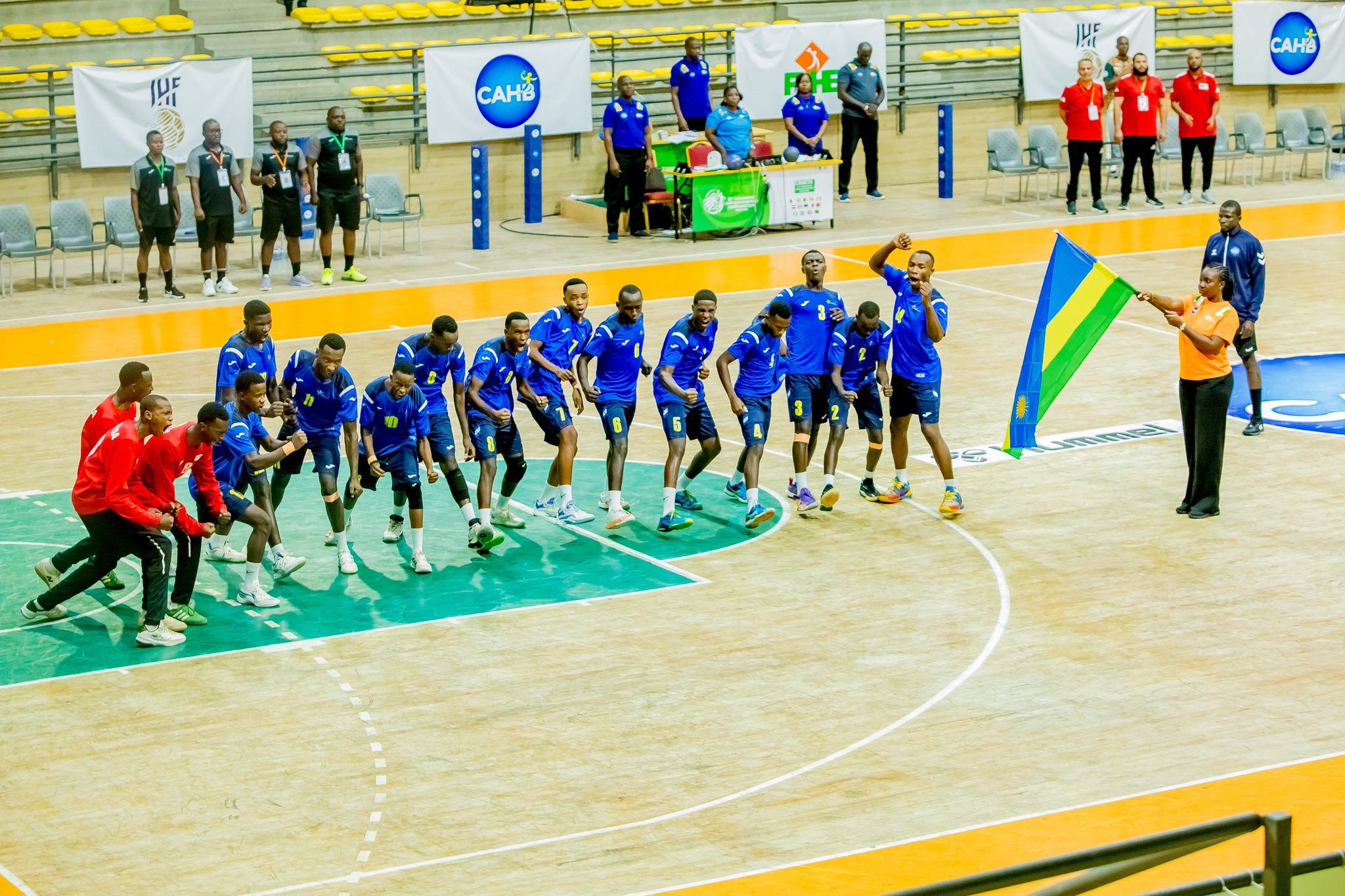 Handball: U Rwanda rwanganyije na Libya